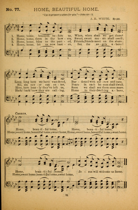 Pearls of Gospel Song: for gospel workers. a choice collection of hymns and tunes page 81