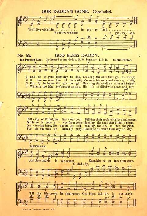 Pleasures of Heaven: for Sunday-schools, singing-schools, revival, conventions, and general use in Christian work and worship page 55