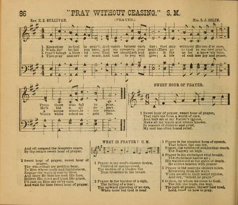 Pearls of Truth in Song: for Sabbath schools, prayer aand praise Meetings page 86