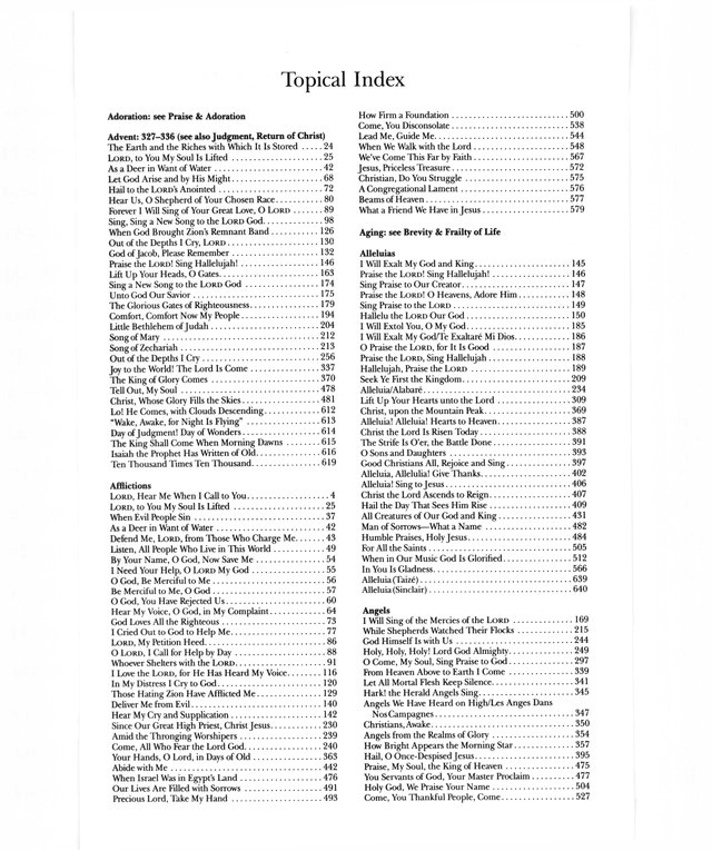 Psalter Hymnal (Gray) page 1033