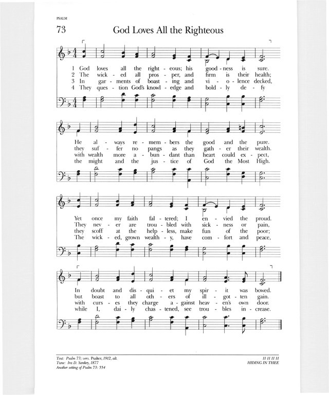 Psalter Hymnal (Gray) page 106