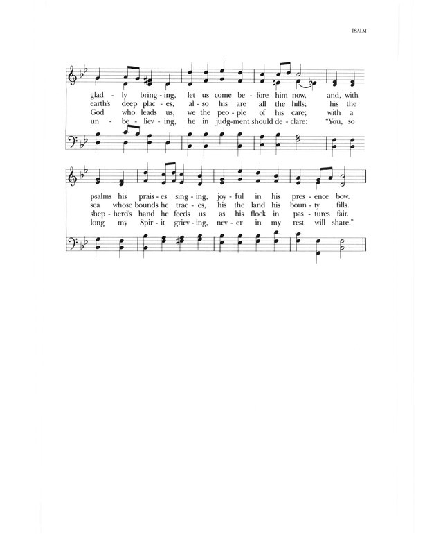 Psalter Hymnal (Gray) 243. How lovely is your dwelling
