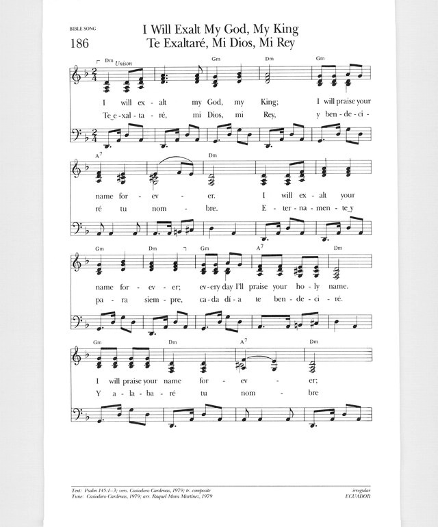 Psalter Hymnal (Gray) page 262