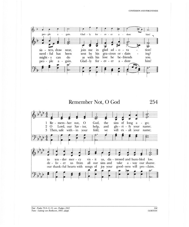 Psalter Hymnal (Gray) page 349