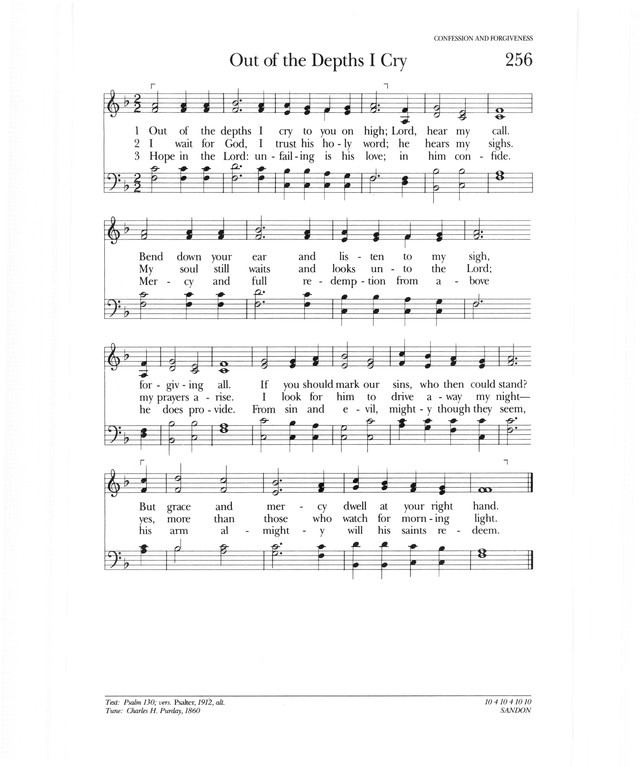 Psalter Hymnal (Gray) page 351