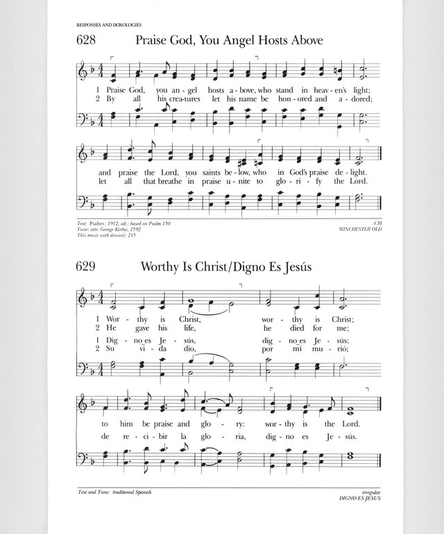 Psalter Hymnal (Gray) page 780