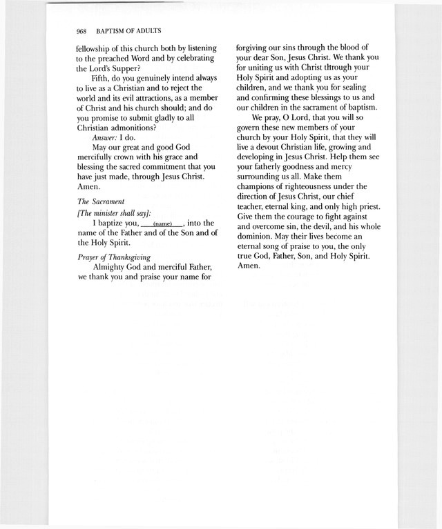 Psalter Hymnal (Gray) page 950