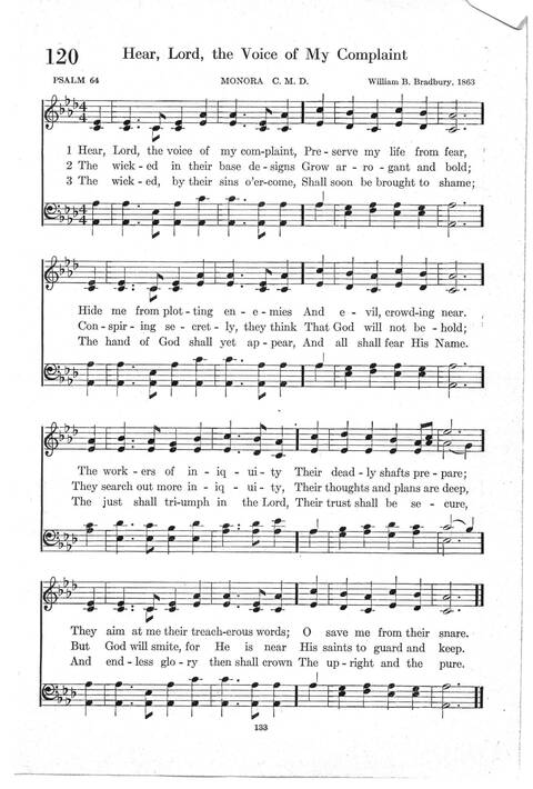 Psalter Hymnal (Red): doctrinal standards and liturgy of the Christian Reformed Church page 133