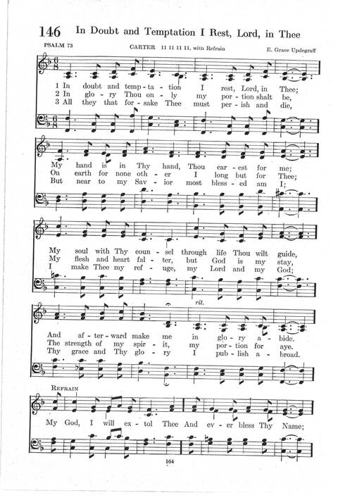 Psalter Hymnal (Red): doctrinal standards and liturgy of the Christian Reformed Church page 164