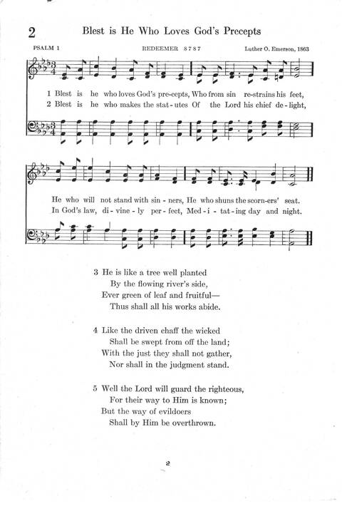 Psalter Hymnal (Red): doctrinal standards and liturgy of the Christian Reformed Church page 2