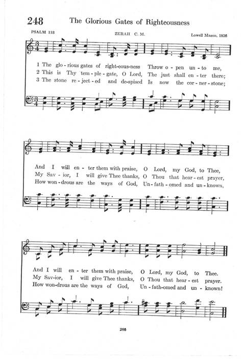 Psalter Hymnal (Red): doctrinal standards and liturgy of the Christian Reformed Church page 286