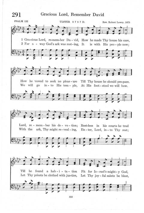 Psalter Hymnal (Red): doctrinal standards and liturgy of the Christian Reformed Church page 332