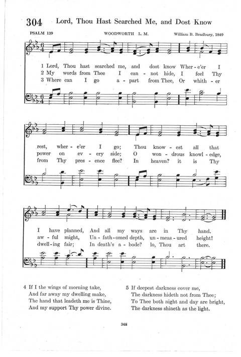 Psalter Hymnal (Red): doctrinal standards and liturgy of the Christian Reformed Church page 348