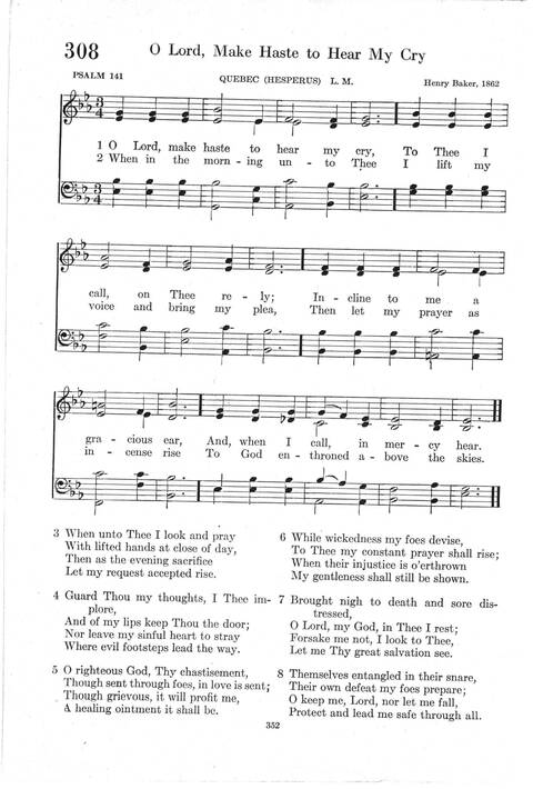 Psalter Hymnal (Red): doctrinal standards and liturgy of the Christian Reformed Church page 352