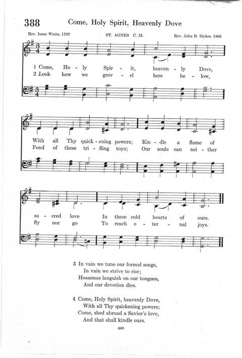 Psalter Hymnal (Red): doctrinal standards and liturgy of the Christian Reformed Church page 440