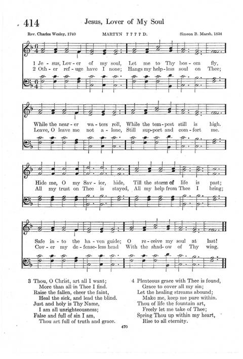 Psalter Hymnal (Red): doctrinal standards and liturgy of the Christian Reformed Church page 470