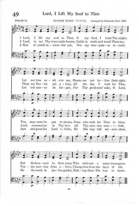 Psalter Hymnal (Red): doctrinal standards and liturgy of the Christian Reformed Church page 56