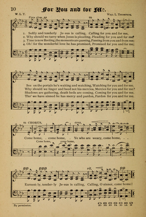 The Quartet: Four Complete Works in One Volume (Songs of Redeeming Love, The Ark of Praise, the Quiver of Sacred Song, and the Hymns of the Heart with Solos) page 10