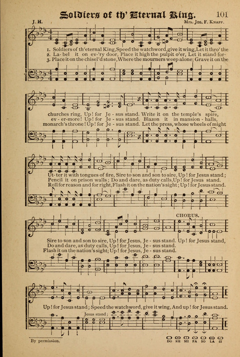 The Quartet: Four Complete Works in One Volume (Songs of Redeeming Love, The Ark of Praise, the Quiver of Sacred Song, and the Hymns of the Heart with Solos) page 101