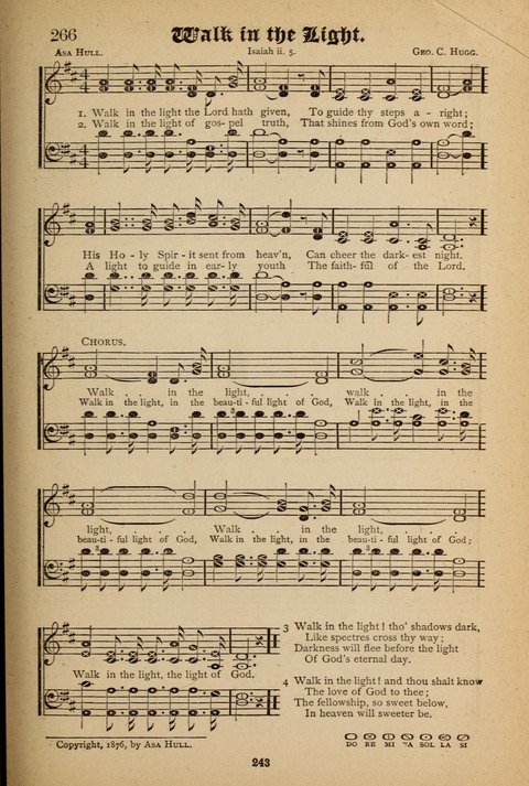 The Quartet: Four Complete Works in One Volume (Songs of Redeeming Love, The Ark of Praise, the Quiver of Sacred Song, and the Hymns of the Heart with Solos) page 241