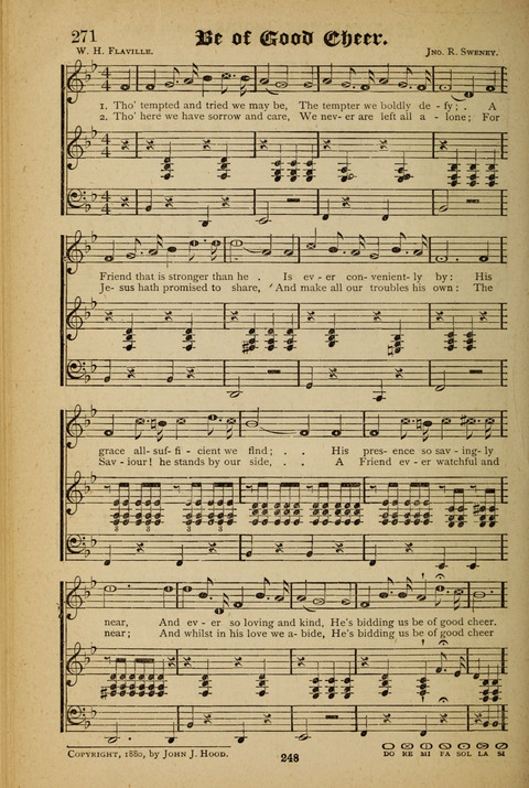 The Quartet: Four Complete Works in One Volume (Songs of Redeeming Love, The Ark of Praise, the Quiver of Sacred Song, and the Hymns of the Heart with Solos) page 246