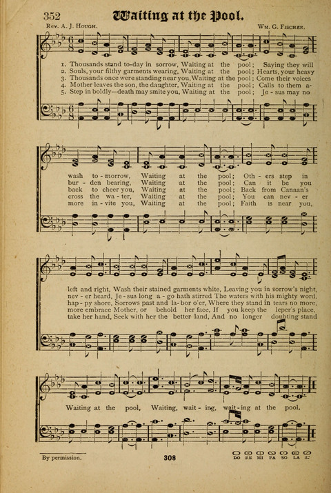 The Quartet: Four Complete Works in One Volume (Songs of Redeeming Love, The Ark of Praise, the Quiver of Sacred Song, and the Hymns of the Heart with Solos) page 306
