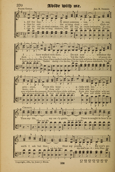 The Quartet: Four Complete Works in One Volume (Songs of Redeeming Love, The Ark of Praise, the Quiver of Sacred Song, and the Hymns of the Heart with Solos) page 324