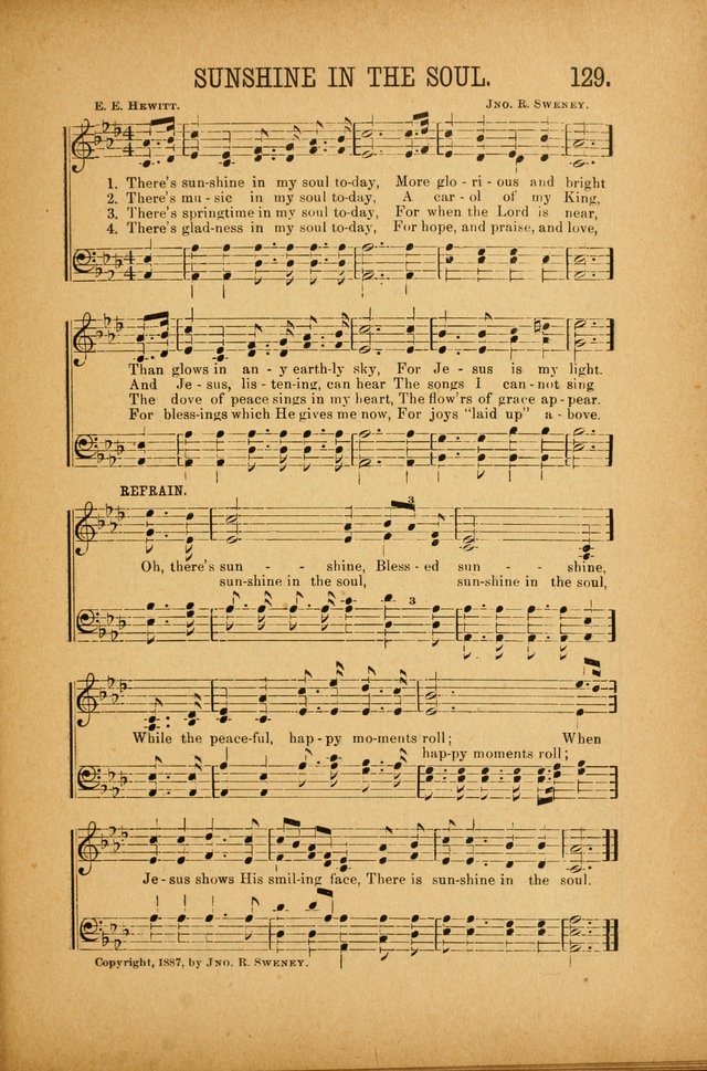 Quartette: containing Songs for the Ransomed, Songs of Love Peace and Joy, Gems of Gospel Song, Salvation Echoes, with one hundred choice selections added page 117