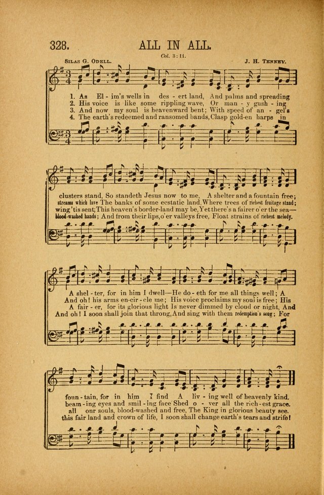 Quartette: containing Songs for the Ransomed, Songs of Love Peace and Joy, Gems of Gospel Song, Salvation Echoes, with one hundred choice selections added page 238