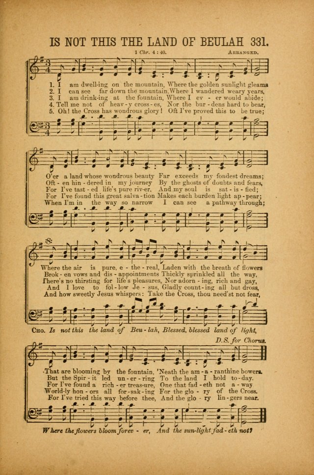 Quartette: containing Songs for the Ransomed, Songs of Love Peace and Joy, Gems of Gospel Song, Salvation Echoes, with one hundred choice selections added page 241