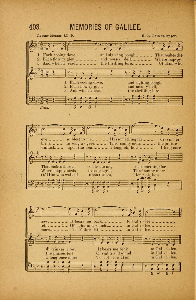 Quartette: containing Songs for the Ransomed, Songs of Love Peace and Joy, Gems of Gospel Song, Salvation Echoes, with one hundred choice selections added page 302
