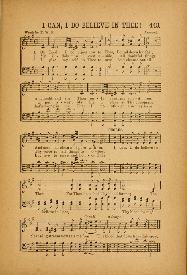 Quartette: containing Songs for the Ransomed, Songs of Love Peace and Joy, Gems of Gospel Song, Salvation Echoes, with one hundred choice selections added page 333