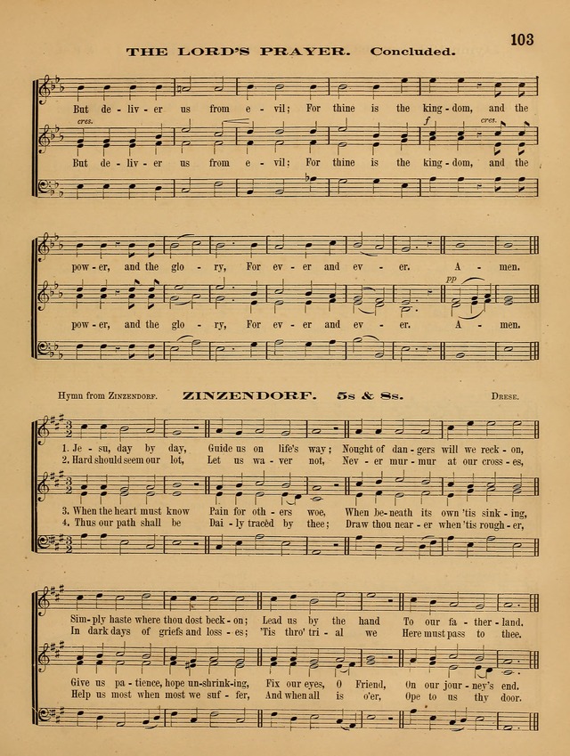 Quartet and chorus choir: companion to Songs for the sanctuary. page 110
