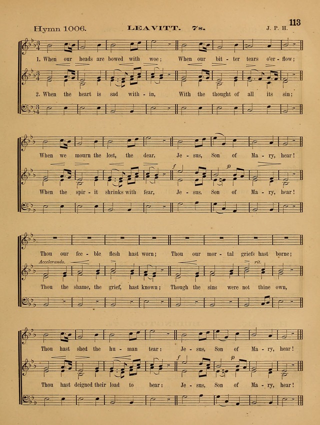 Quartet and chorus choir: companion to Songs for the sanctuary. page 120