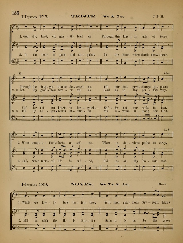 Quartet and chorus choir: companion to Songs for the sanctuary. page 165