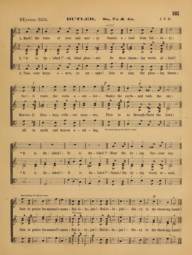 Quartet and chorus choir: companion to Songs for the sanctuary. page 168