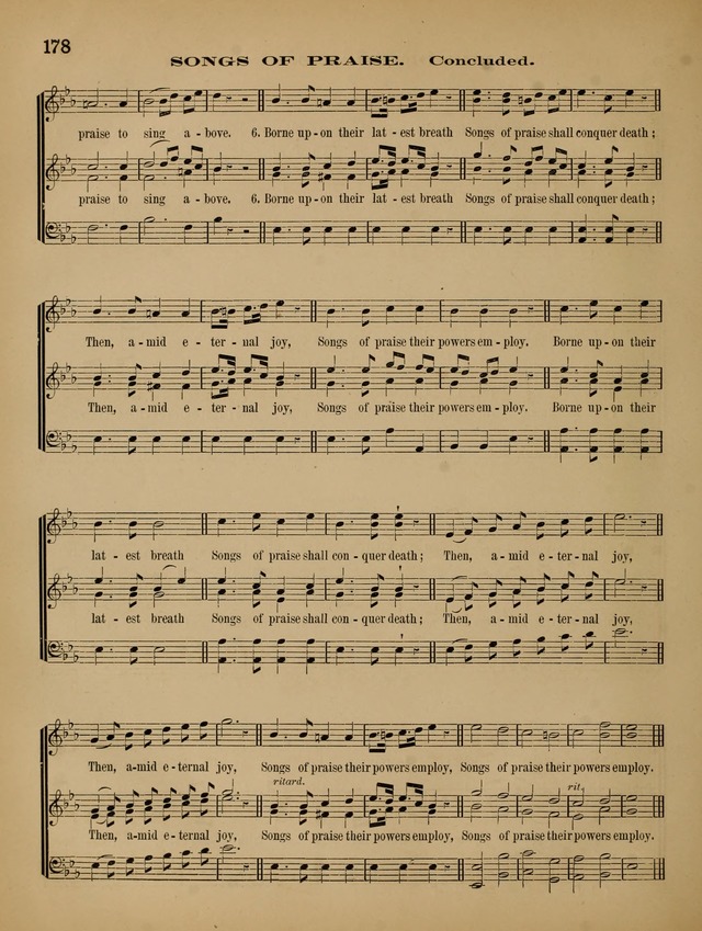 Quartet and chorus choir: companion to Songs for the sanctuary. page 185