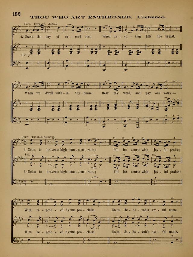 Quartet and chorus choir: companion to Songs for the sanctuary. page 189