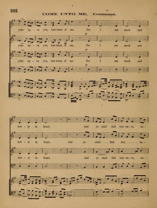 Quartet and chorus choir: companion to Songs for the sanctuary. page 209