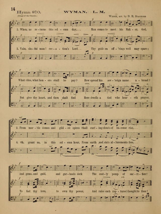 Quartet and chorus choir: companion to Songs for the sanctuary. page 21