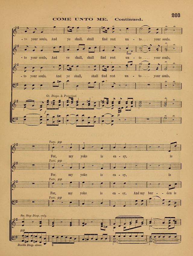Quartet and chorus choir: companion to Songs for the sanctuary. page 210