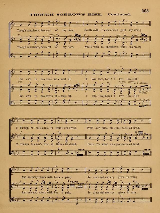 Quartet and chorus choir: companion to Songs for the sanctuary. page 212