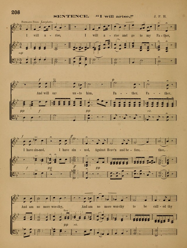 Quartet and chorus choir: companion to Songs for the sanctuary. page 215
