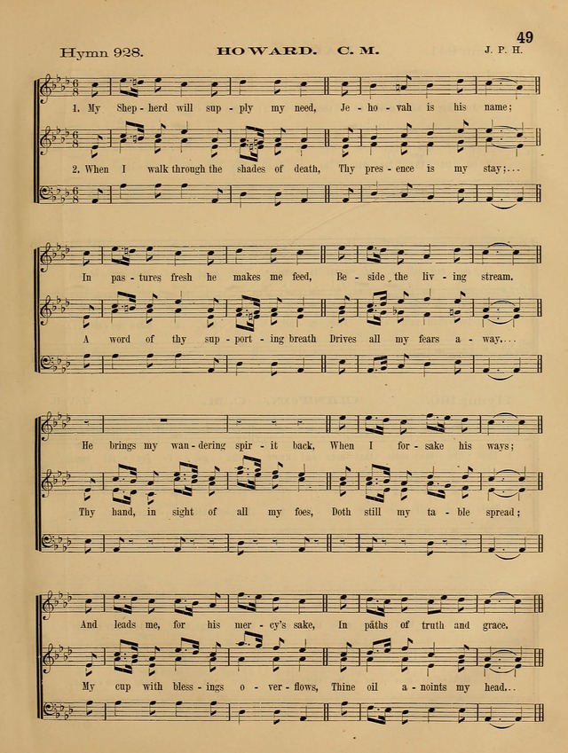 Quartet and chorus choir: companion to Songs for the sanctuary. page 56