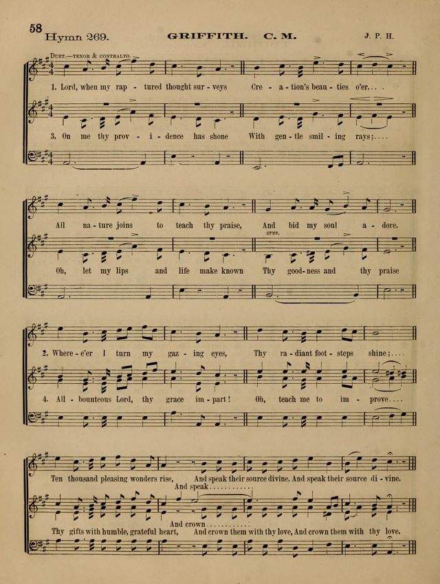 Quartet and chorus choir: companion to Songs for the sanctuary. page 65