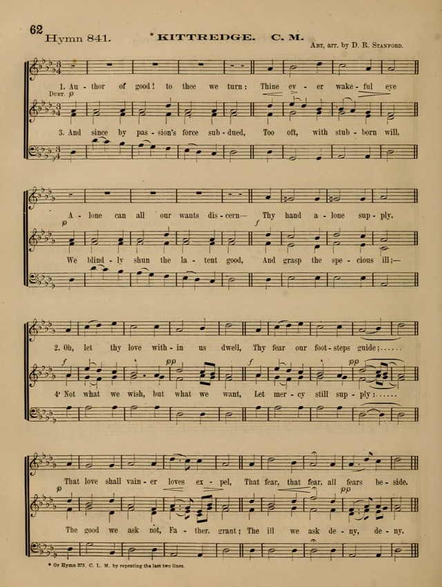 Quartet and chorus choir: companion to Songs for the sanctuary. page 69