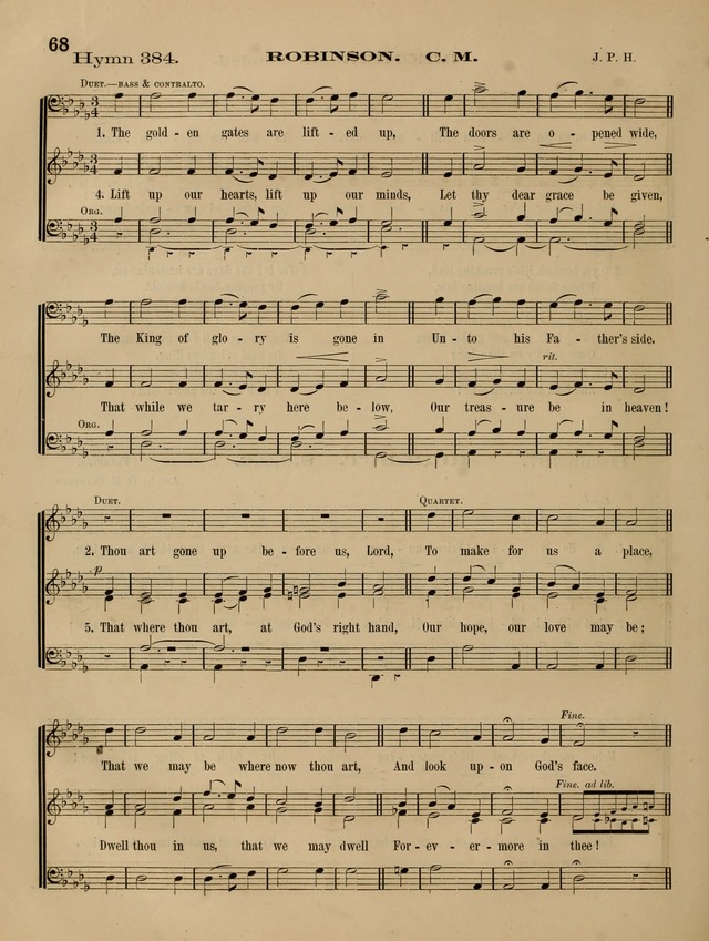 Quartet and chorus choir: companion to Songs for the sanctuary. page 75