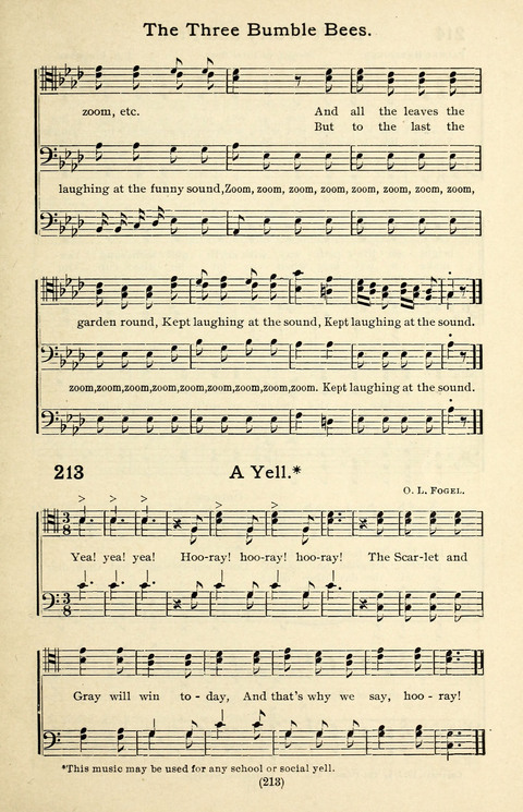 Quartets and Choruses for Men: A Collection of New and Old Gospel Songs to which is added Patriotic, Prohibition and Entertainment Songs page 211