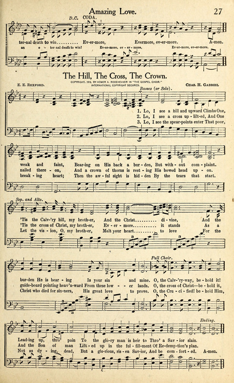 Rodeheaver Chorus Collection page 27