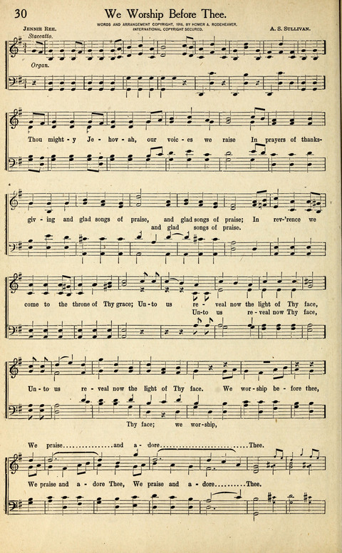 Rodeheaver Chorus Collection page 30